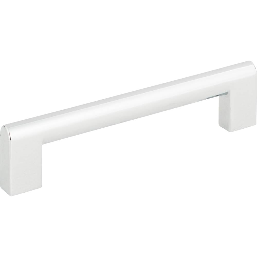 Round Rail Pull 5 1/16 Inch (c-c) Brushed Nickel