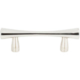 Atlas - Fluted Pull 2 1/2 Inch (c-c) Polished Stainless Steel - Polished Stainless Steel