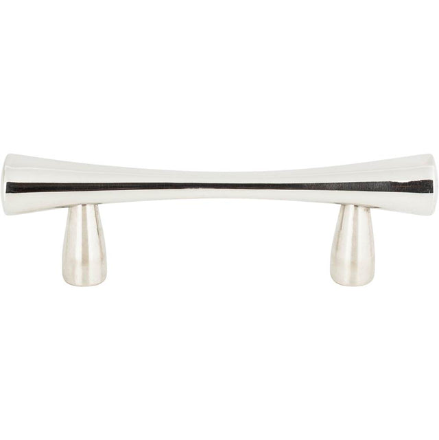 Atlas - Fluted Pull 2 1/2 Inch (c-c) Polished Stainless Steel - Polished Stainless Steel