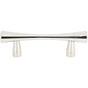 Atlas - Fluted Pull 2 1/2 Inch (c-c) Polished Stainless Steel - Polished Stainless Steel