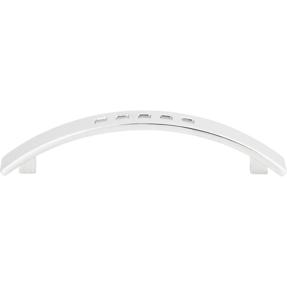 Atlas - Band Pull 3 3/4 Inch (c-c) Polished Chrome - Polished Chrome