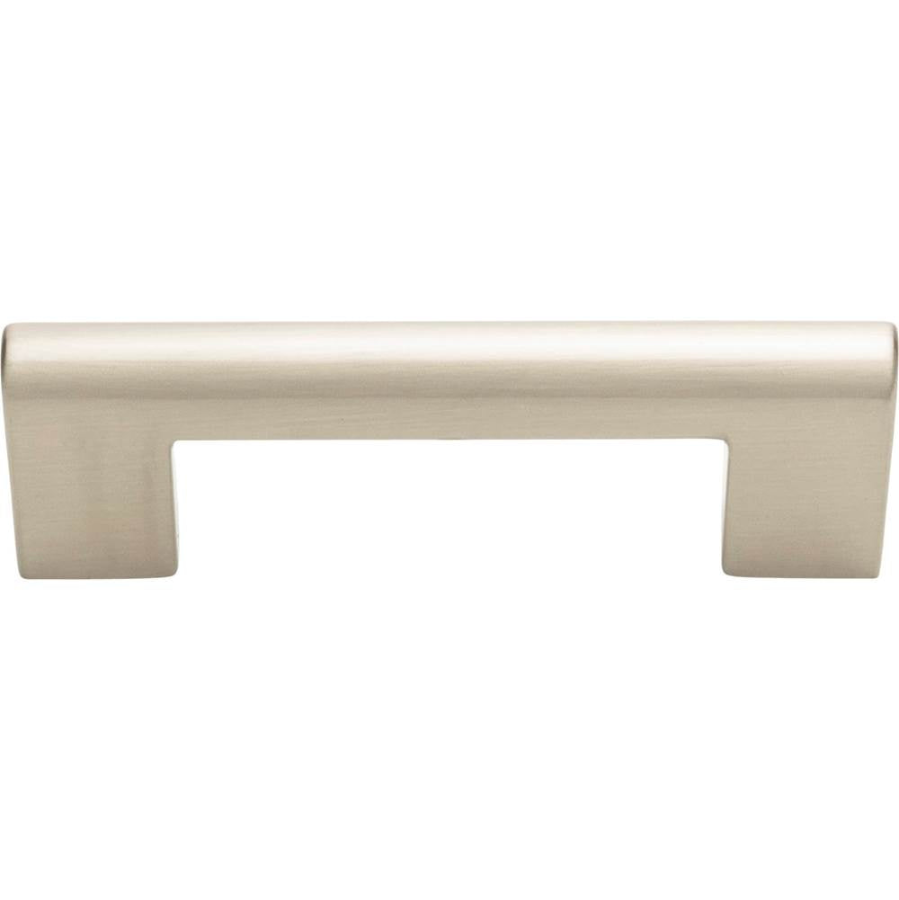 Round Rail Pull 3 Inch Matte Black