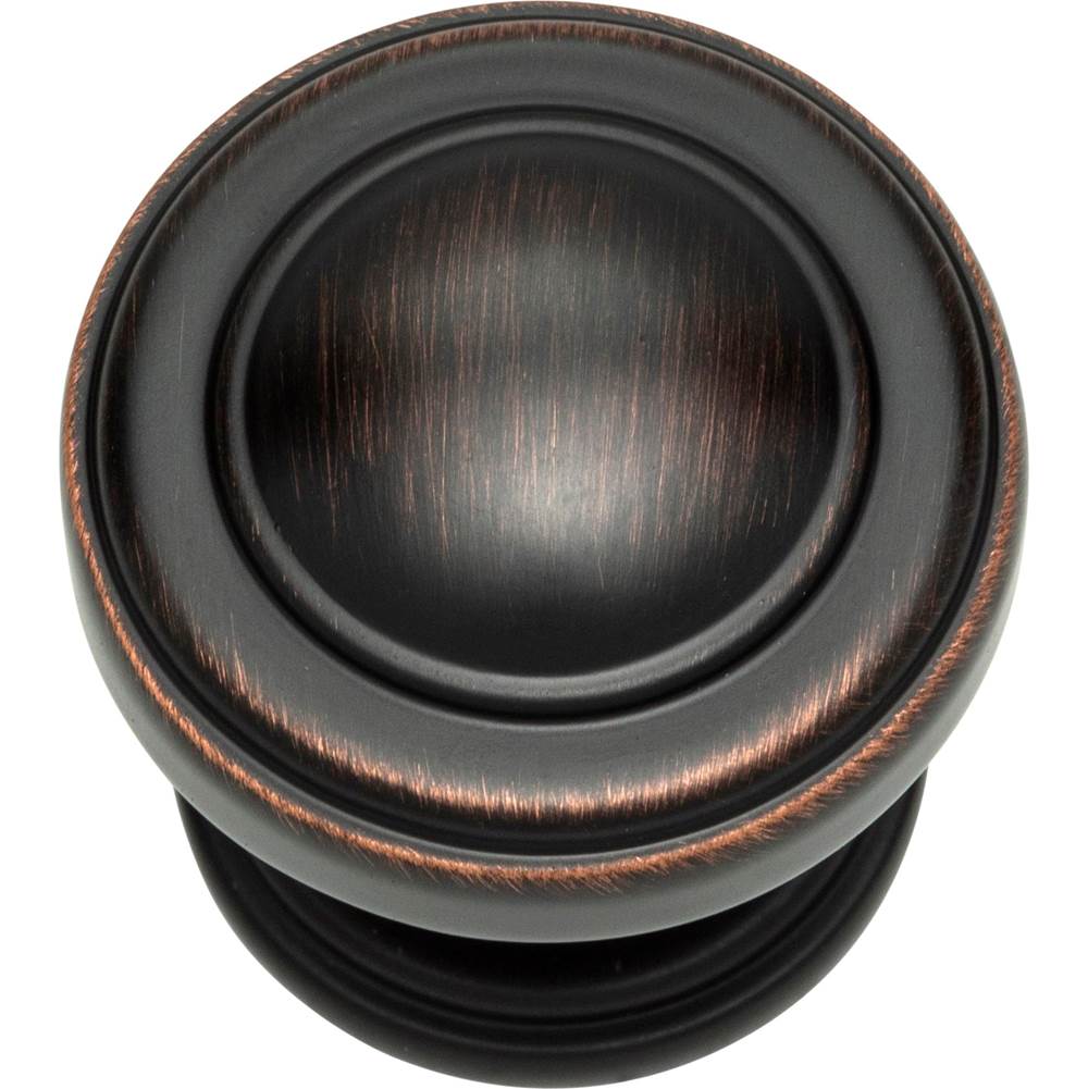 Bronte Knob 1 1/8 Inch Matte Black