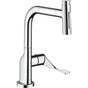 Axor - AXOR Citterio Kitchen Faucet Select 2-Spray Pull-Out, 1.75 GPM in Chrome - Chrome