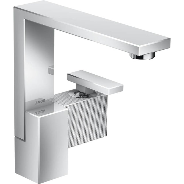 Axor - AXOR Edge Single-Hole Faucet 190 - Diamond Cut, 1.2 GPM in Chrome - Chrome