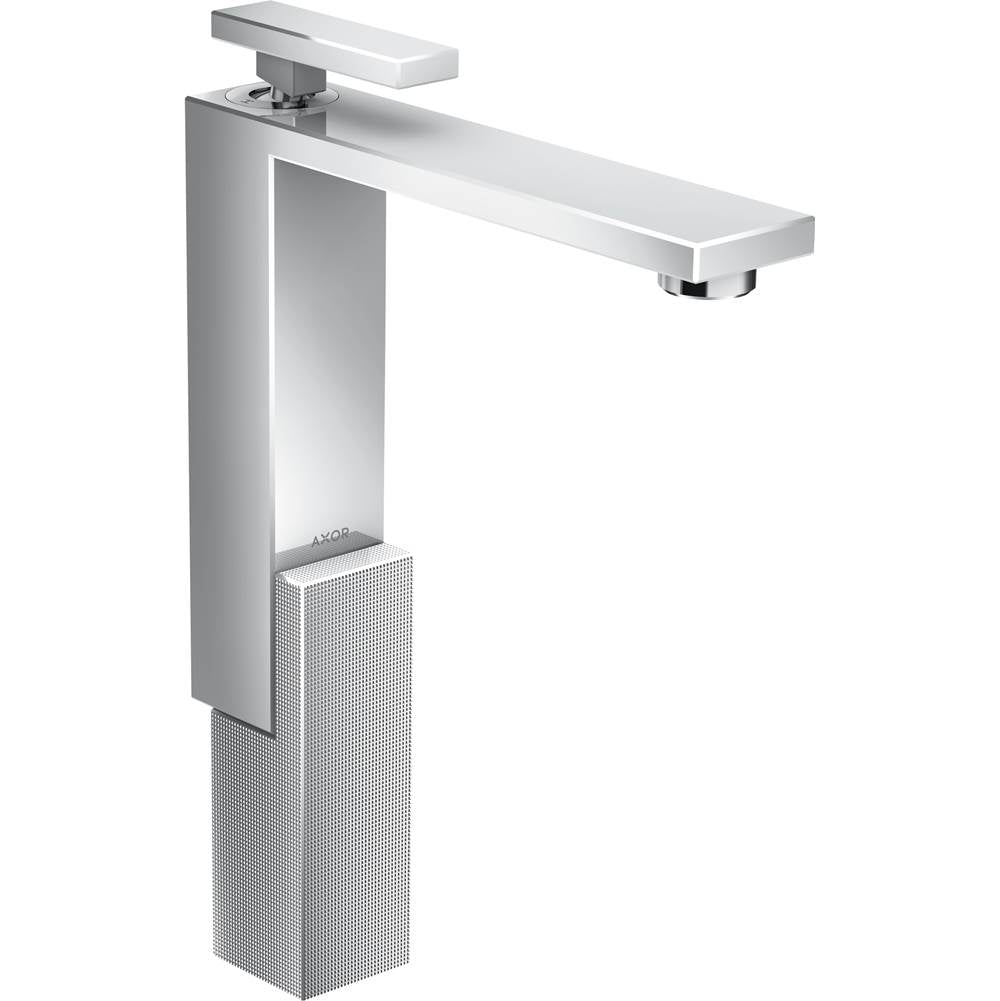 Axor - AXOR Edge Single-Hole Faucet 280 - Diamond Cut, 1.2 GPM in Chrome - Chrome