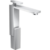 Axor - AXOR Edge Single-Hole Faucet 280 - Diamond Cut, 1.2 GPM in Chrome - Chrome