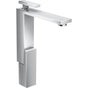 Axor - AXOR Edge Single-Hole Faucet 280 - Diamond Cut, 1.2 GPM in Chrome - Chrome