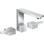 Axor - Edge Widespread Faucet 130, 1.2 GPM in Chrome - Chrome