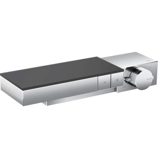 Axor - AXOR Edge Thermostatic Trim for Exposed Installation for 2 Functions - Diamond Cut in Chrome - Chrome