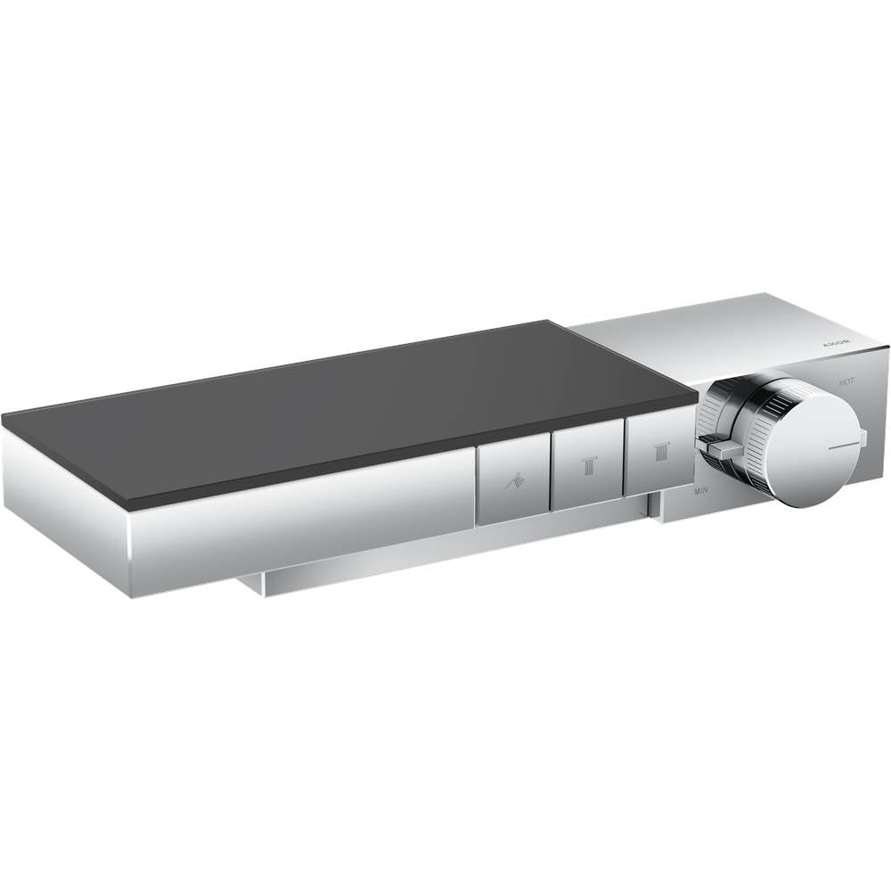 Axor - Edge Thermostatic Trim for Exposed Installation for 3 Functions in Chrome - Chrome