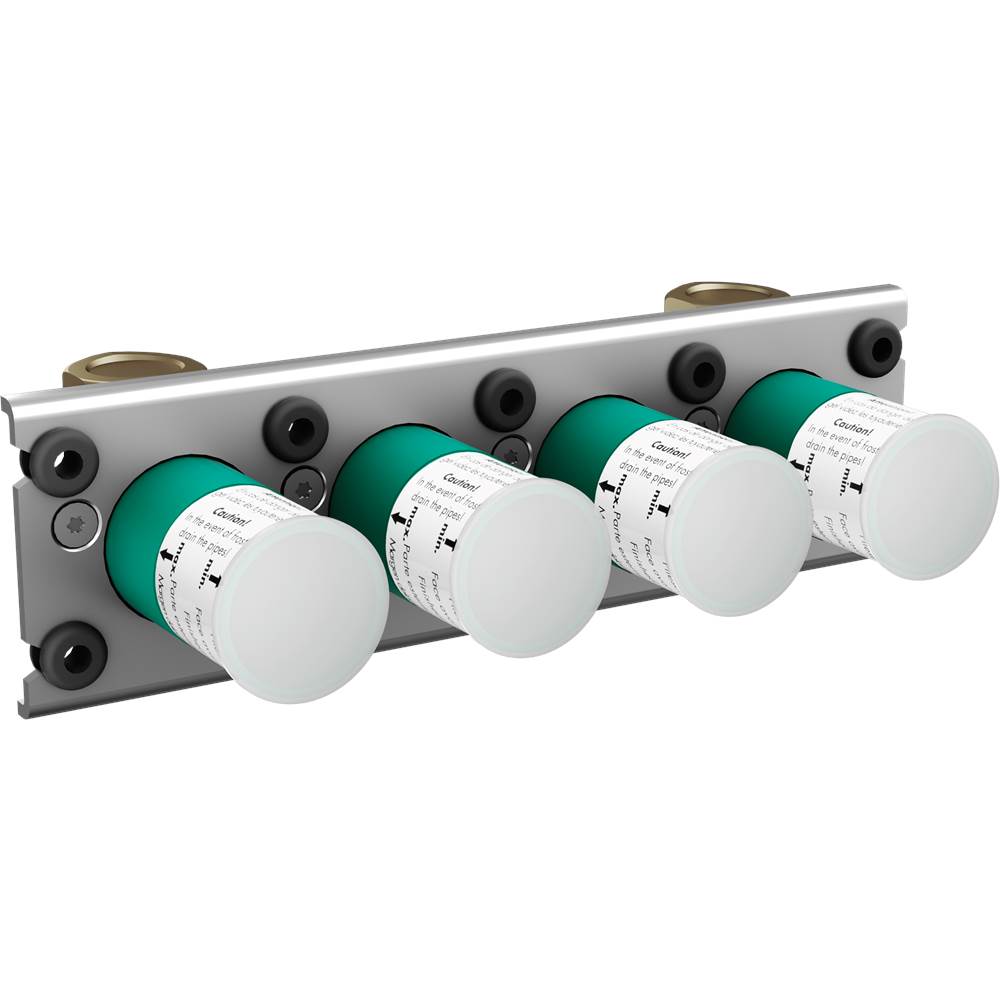 Axor - Rough, Thermostatic Trim  Exposed/Concealed Installation for 3 Functions