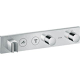 Axor - ShowerSolutions Thermostatic Module Trim Select for 2 Functions in Chrome - Chrome