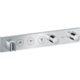 Axor - ShowerSolutions Thermostatic Module Trim Select for 3 Functions in Chrome - Chrome