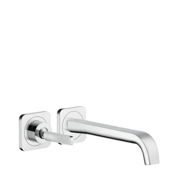 Axor - AXOR Citterio E Wall-Mounted Single-Handle Faucet Trim, 1.2 GPM in Chrome - Chrome