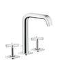 Axor - AXOR Citterio E Widespread Faucet 170 with Pop-Up Drain, 1.2 GPM in Chrome - Chrome