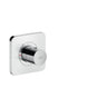 Axor - AXOR Citterio E Thermostatic Trim 5'' x 5'' in Chrome - Chrome