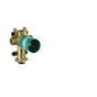 Axor - AXOR ShowerSolutions Rough, Trio Diverter 5'' x 5'' with Shut-Off in N.A.