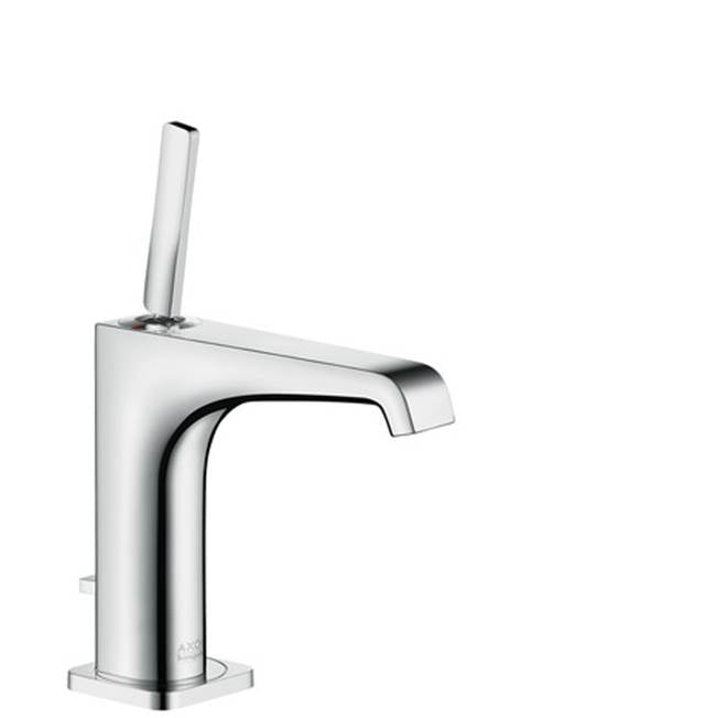 Axor - AXOR Citterio E Single-Hole Faucet 125 with Pop-Up Drain, 1.2 GPM in Chrome - Chrome