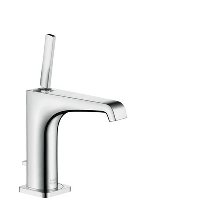 Axor - AXOR Citterio E Single-Hole Faucet 125 with Pop-Up Drain, 1.2 GPM in Chrome - Chrome