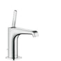 Axor - AXOR Citterio E Single-Hole Faucet 125 with Pop-Up Drain, 1.2 GPM in Chrome - Chrome