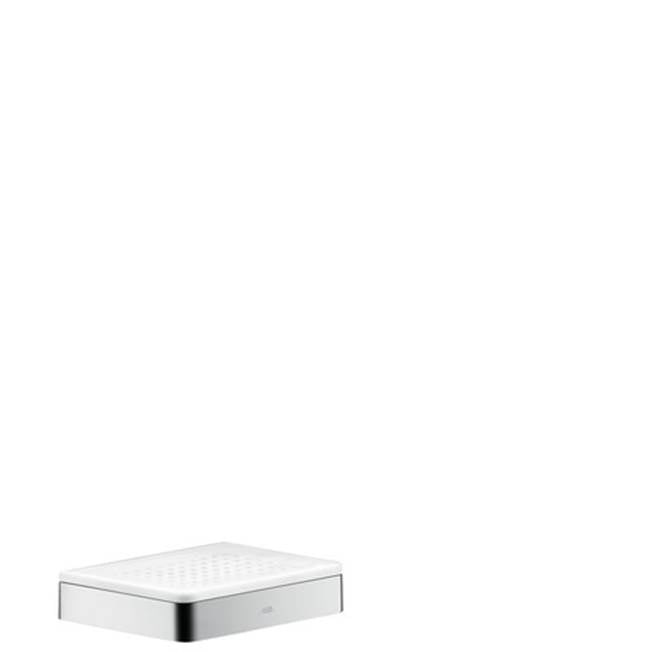 Axor - AXOR Universal SoftSquare Soap Dish in Chrome - Chrome