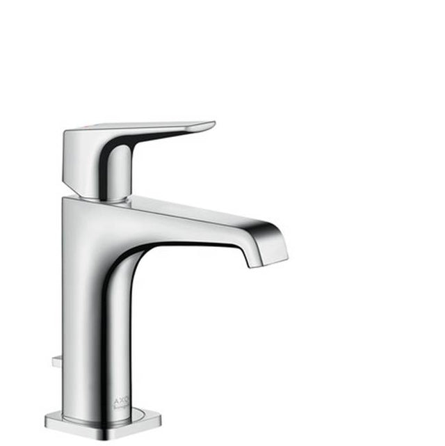 Axor - Citterio E Single-Hole Faucet 125 with Lever Handle and Pop-Up Drain, 1.2 GPM in Chrome - Chrome