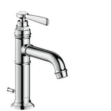 Axor - AXOR Montreux Single-Hole Faucet 100 with Pop-Up Drain, 1.2 GPM in Chrome - Chrome