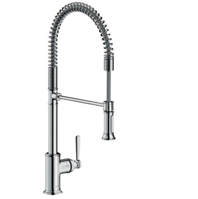 Axor - AXOR Montreux Semi-Pro Kitchen Faucet 2-Spray, 1.75 GPM in Chrome - Chrome