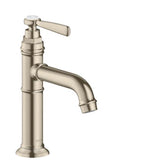 Axor - AXOR Montreux Single-Hole Faucet 100, 1.2 GPM in Brushed Nickel - Brushed Nickel