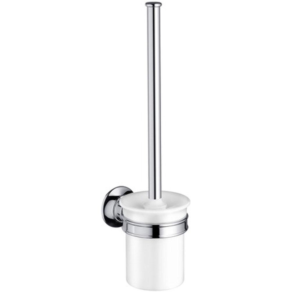 Axor - AXOR Montreux Toilet Brush with Holder, Wall-Mounted in Polished Nickel - Polished Nickel