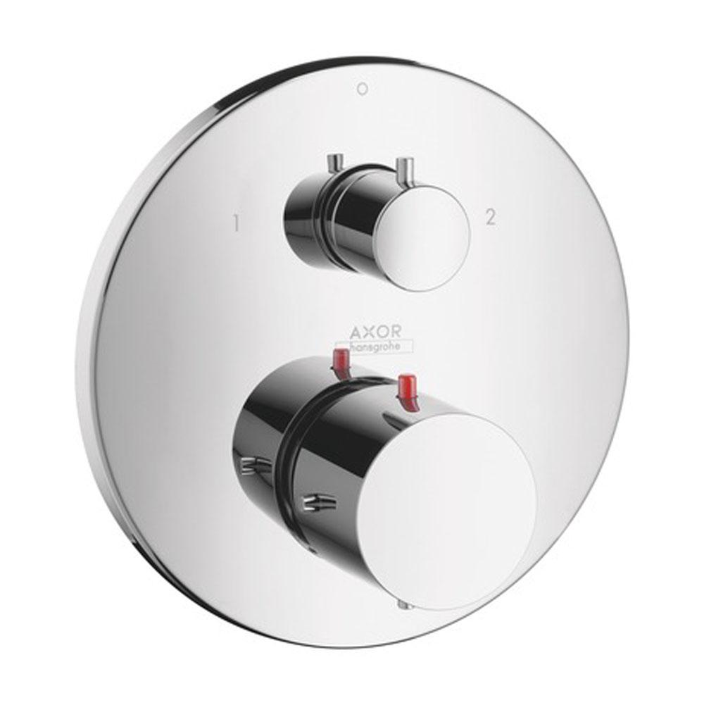 Axor - AXOR Starck Thermostatic Trim with Volume Control and Diverter in Chrome - Chrome