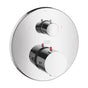 Axor - AXOR Starck Thermostatic Trim with Volume Control and Diverter in Chrome - Chrome