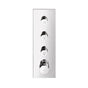 Axor - AXOR ShowerSolutions Thermostatic Module Trim 15'' x 5'' for 3 Functions in Chrome - Chrome