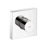 Axor - AXOR ShowerSolutions Thermostatic Trim 5'' x 5'' in Chrome - Chrome