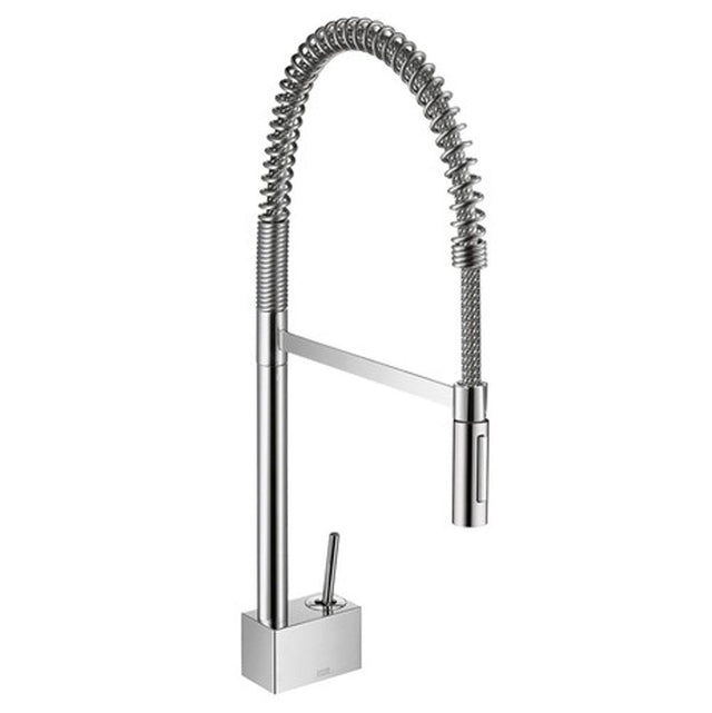 Axor - AXOR Starck Semi-Pro Kitchen Faucet 2-Spray, 1.75 GPM in Chrome - Chrome