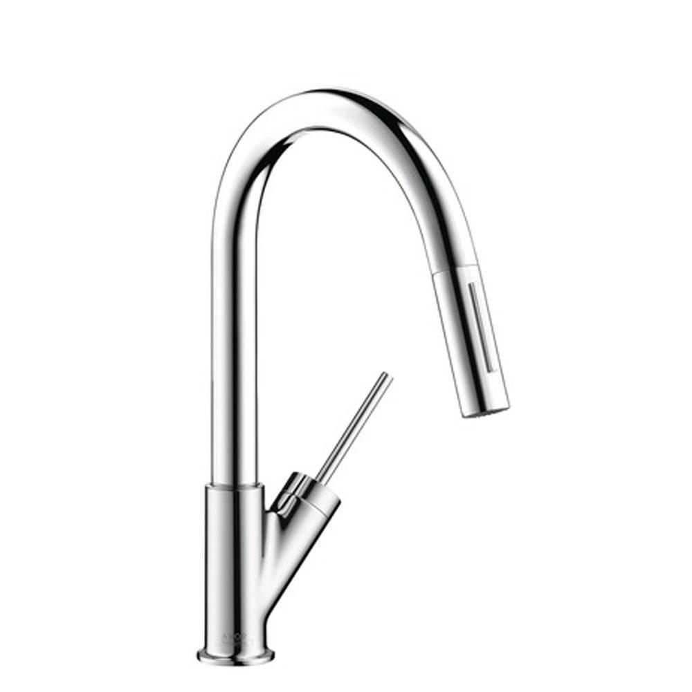 Axor - AXOR Starck Prep Kitchen Faucet 2-Spray Pull-Down, 1.75 GPM in Chrome - Chrome