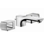 Axor - AXOR Urquiola Widespread Faucet 50 with Pop-Up Drain, 1.2 GPM in Chrome - Chrome