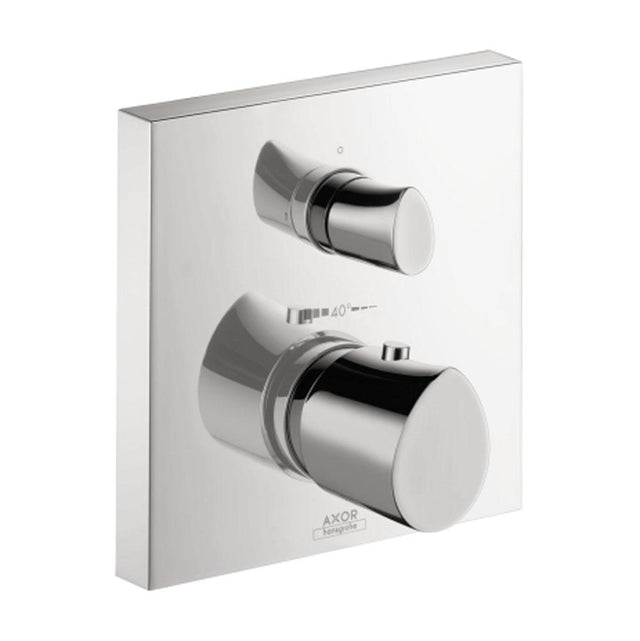 Axor - Starck Organic Thermostatic Trim with Volume Control in Chrome - Chrome