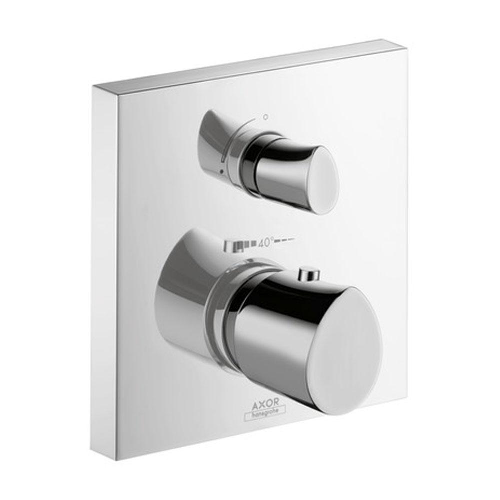 Axor - Starck Organic Thermostatic Trim with Volume Control and Diverter in Chrome - Chrome