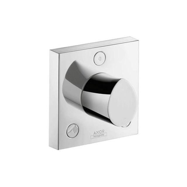 Axor - Starck Organic Diverter Trim Trio/Quattro 5'' x 5'' in Chrome - Chrome