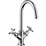 Axor - AXOR Montreux 2-Handle Faucet 210 with Pop-Up Drain, 1.2 GPM in Chrome - Chrome