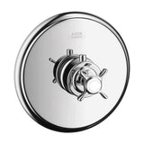 Axor - AXOR Montreux Thermostatic Trim with Cross Handle in Chrome - Chrome