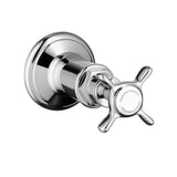 Axor - AXOR Montreux Volume Control Trim with Cross Handle in Chrome - Chrome