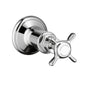 Axor - AXOR Montreux Volume Control Trim with Cross Handle in Chrome - Chrome