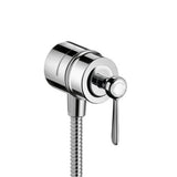 Axor - AXOR Montreux Wall Outlet with Check Valves and Volume Control, Lever Handle in Chrome - Chrome