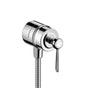 Axor - AXOR Montreux Wall Outlet with Check Valves and Volume Control, Lever Handle in Chrome - Chrome