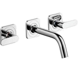 Axor - AXOR Citterio M Wall-Mounted Widespread Faucet Trim, 1.2 GPM in Chrome - Chrome