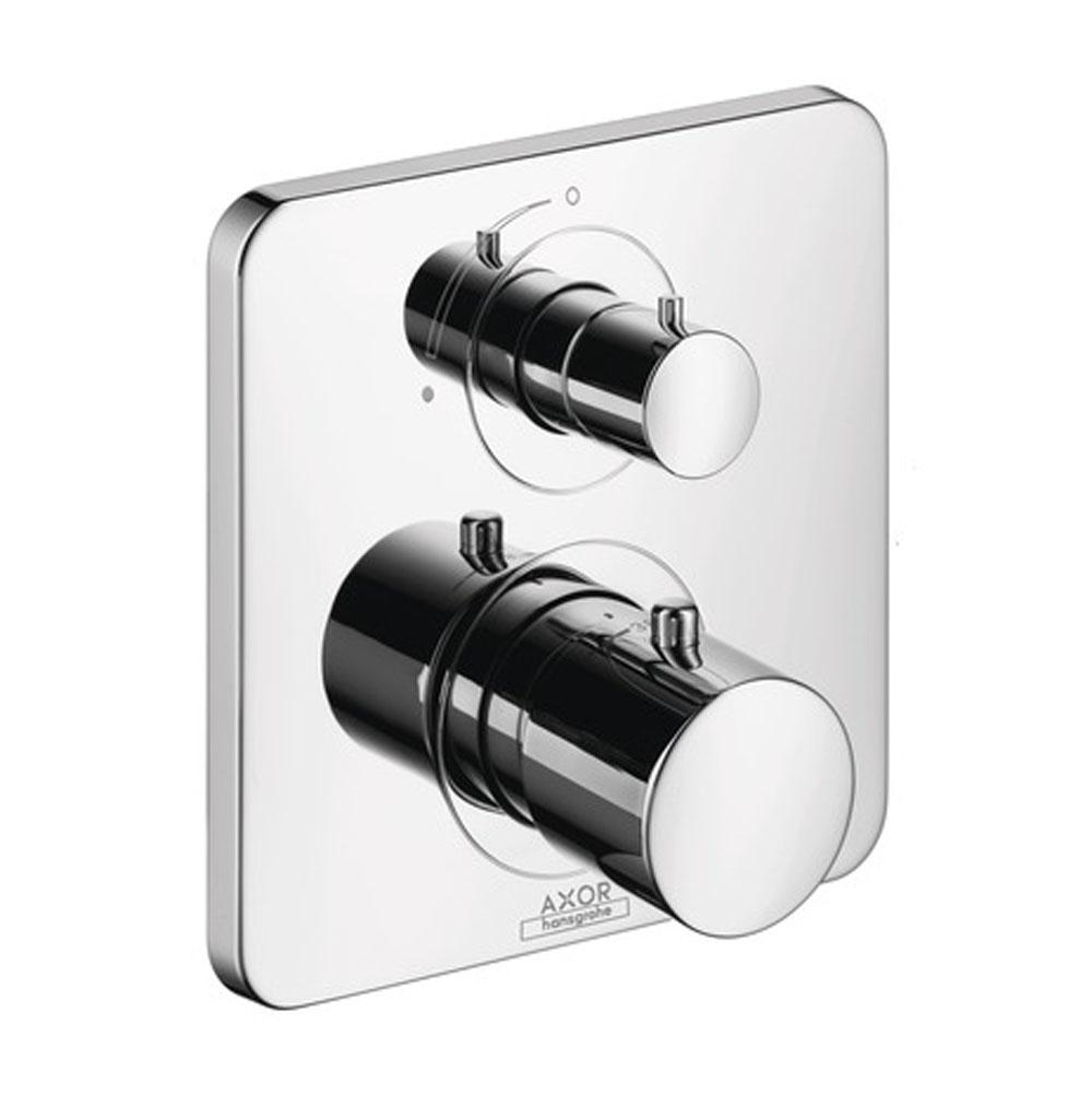 Axor - AXOR Citterio M Thermostatic Trim with Volume Control in Chrome - Chrome