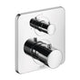 Axor - AXOR Citterio M Thermostatic Trim with Volume Control in Chrome - Chrome